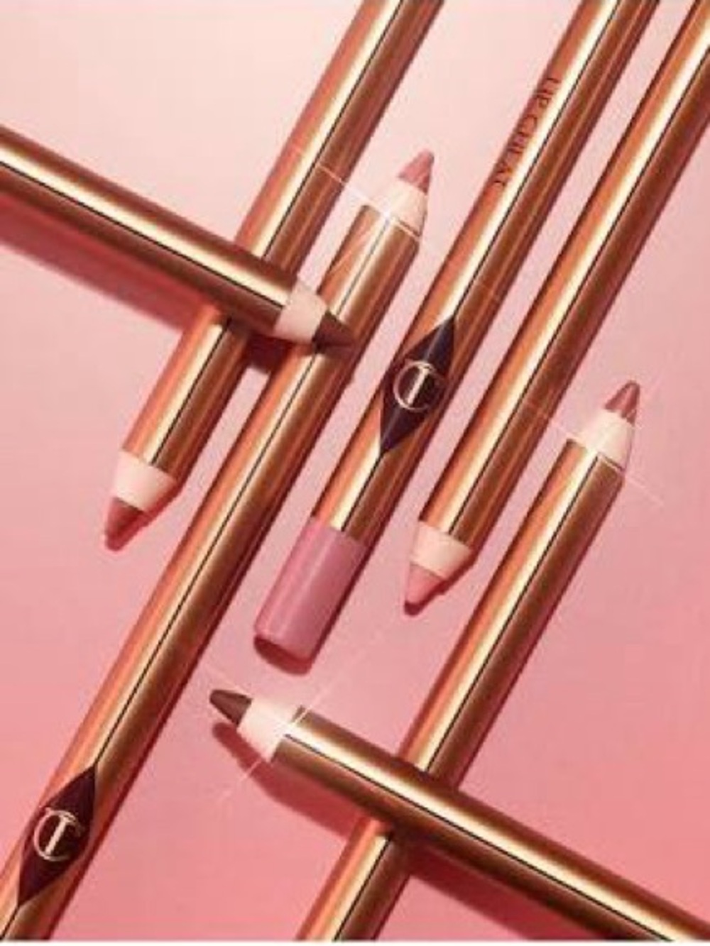 Set of 4 CHARLOTTE TILBURY LIP CHEAT PENCILS